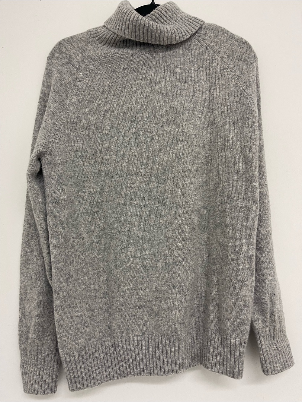 Women’s Gray Turtleneck Sweater - Classic Winter Knit
